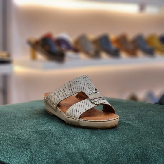 صورة حذاء تميمي جلد طبيعي مديل ت5